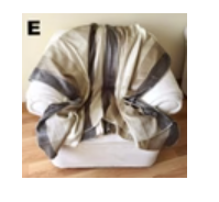 Alpaca Bed Blanket-Striped
