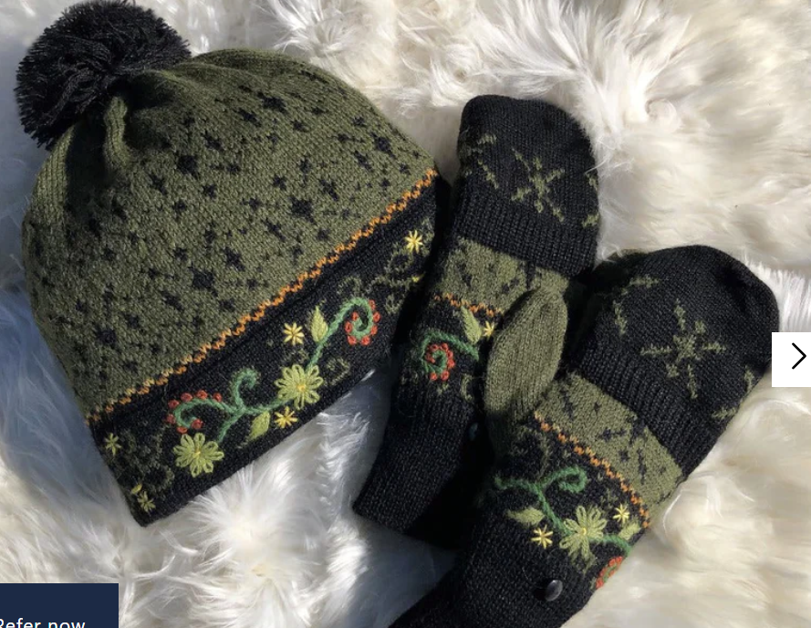 Fern Alpaca Hat